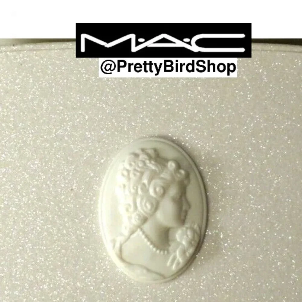 MAC glitter case box silver makeup cosmetic jewelry NEW Limited Edition